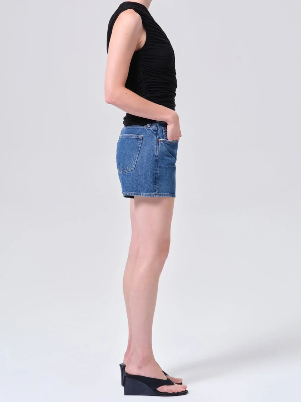 Agolde Parker Long Shorts